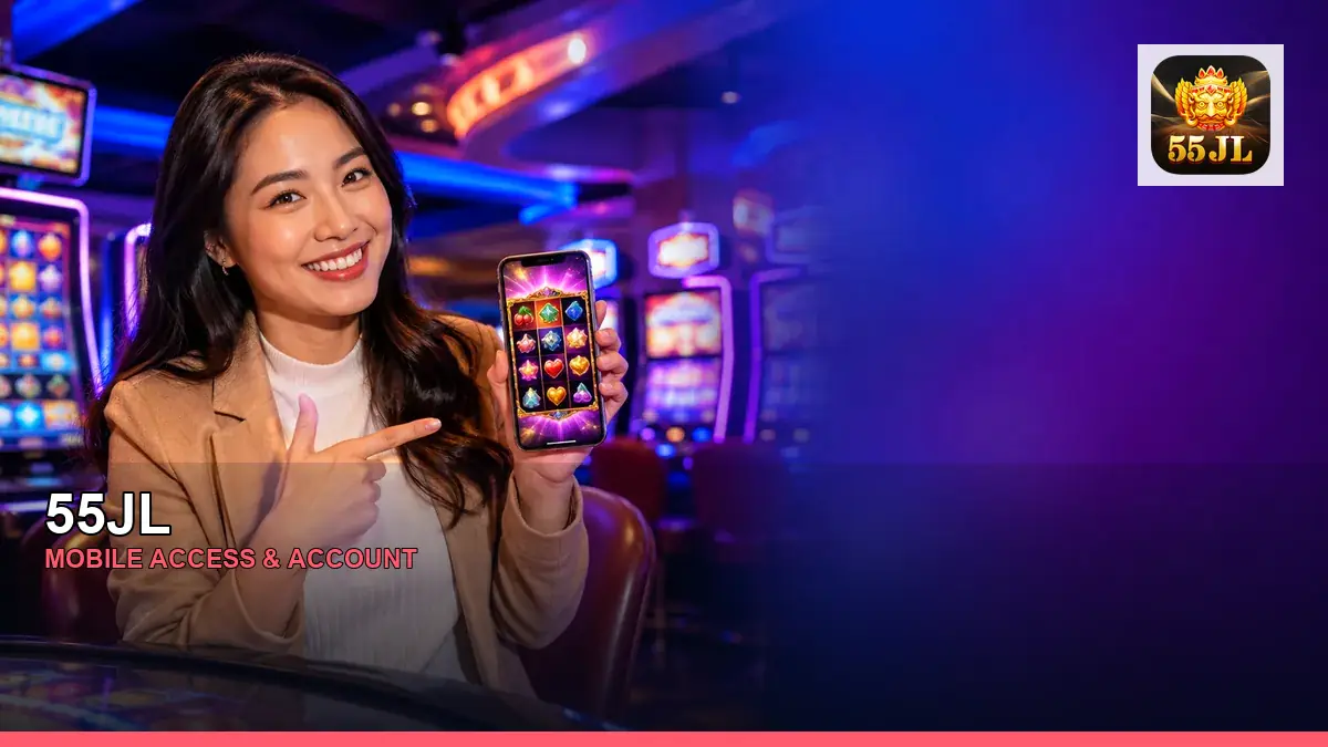 55JL mobile account access guide for Philippine players
